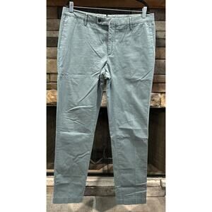 Men’s HACKETT London Petrol Kensington Slim Chino Pants 34R Ins 32 *D2
